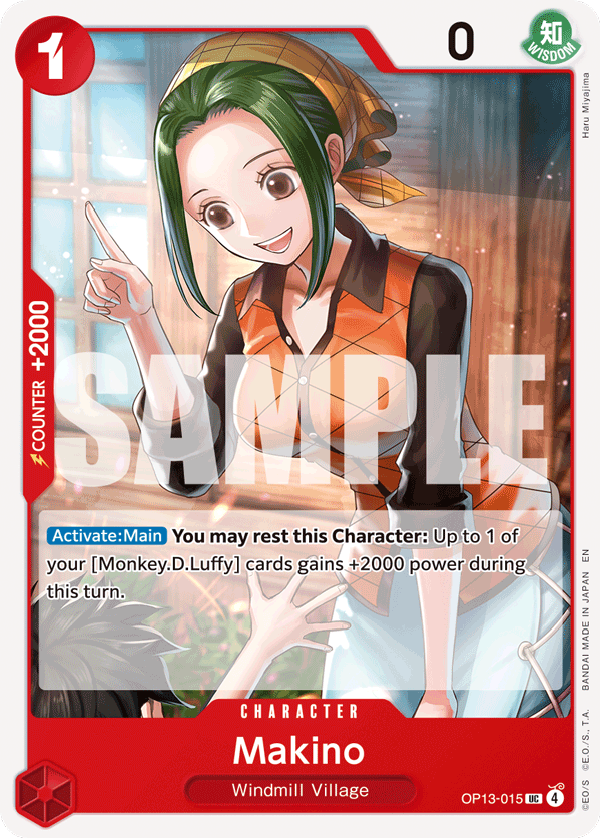 Makino - OP13-015 - CARRYING ON HIS WILL