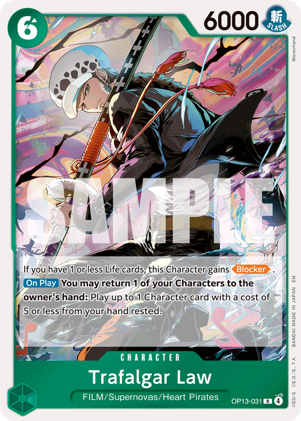 Trafalgar Law - OP13-031 - CARRYING ON HIS WILL