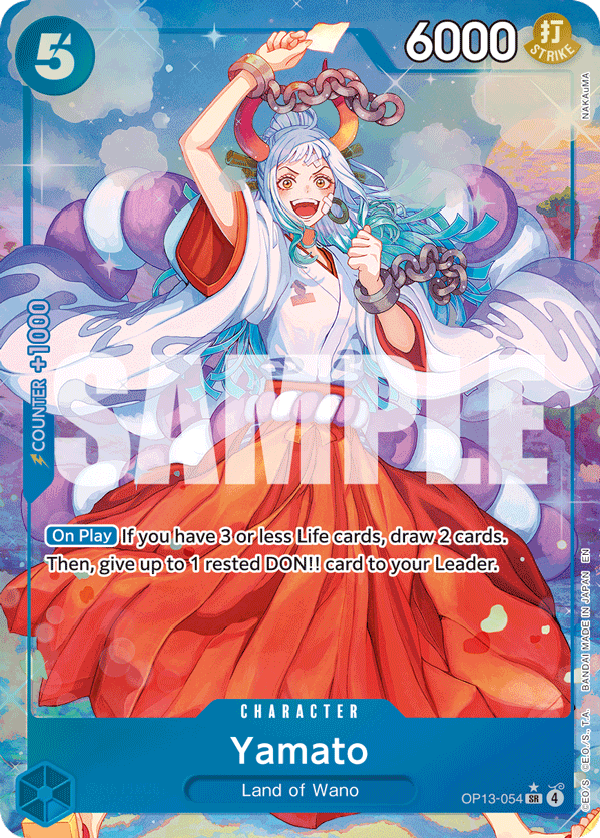 Yamato (Alternate Art) - OP13-054 - CARRYING ON HIS WILL