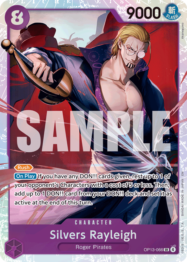Silvers Rayleigh - OP13-066 - CARRYING ON HIS WILL