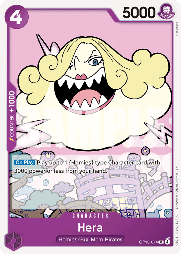 Hera - OP13-074 - CARRYING ON HIS WILL