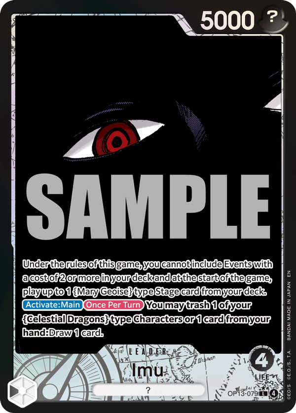 Imu (Alternate Art) - OP13-079 - CARRYING ON HIS WILL