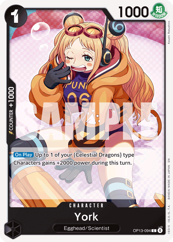 York - OP13-094 - CARRYING ON HIS WILL