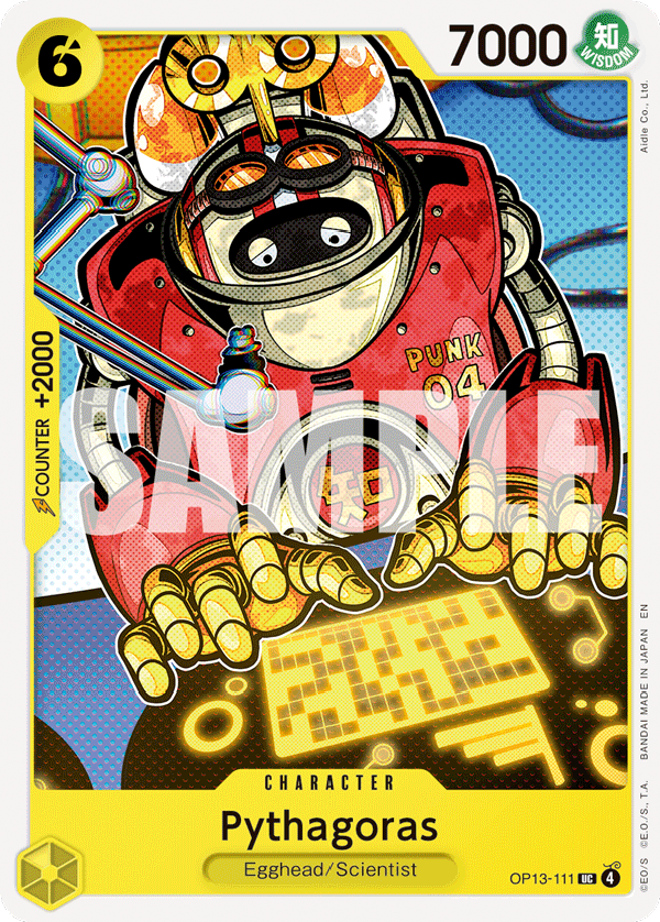 Pythagoras - OP13-111 - CARRYING ON HIS WILL