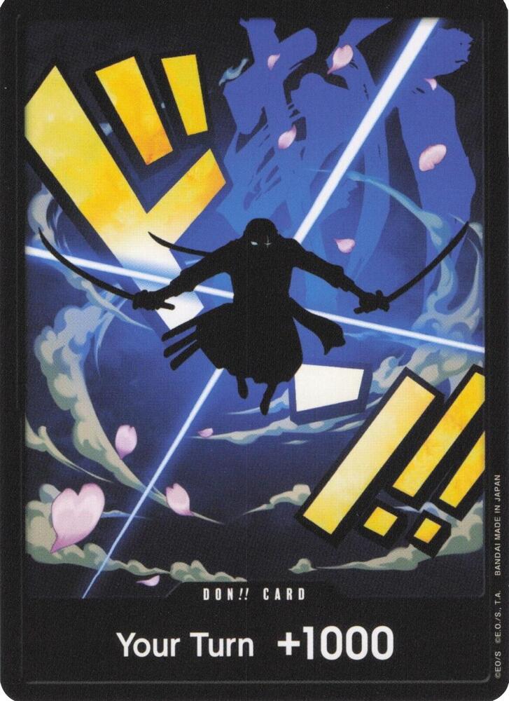 DON!! Card (Zoro) - DON!! - ONE PIECE CARD THE BEST