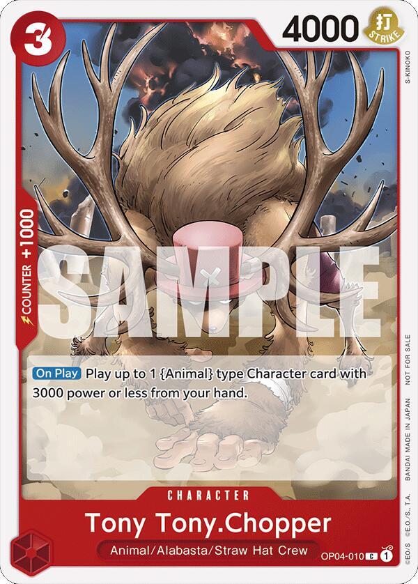 Tony Tony.Chopper (Tournament Pack 2024 Oct.-Dec.) - OP04-010 - One Piece Promotion Cards
