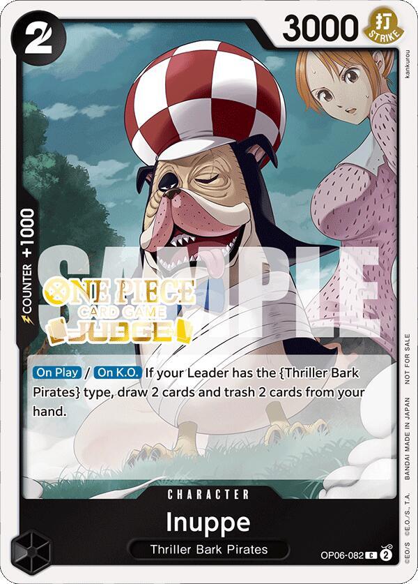 Inuppe (Judge Pack Vol. 4) - OP06-082 - One Piece Promotion Cards