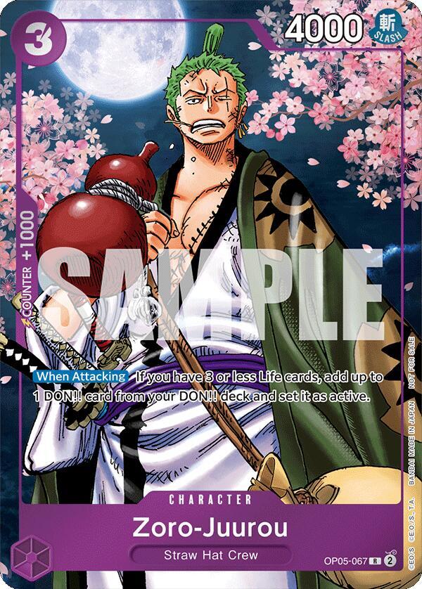 Zoro-Juurou (Event Pack Vol. 5) - OP05-067 - One Piece Promotion Cards