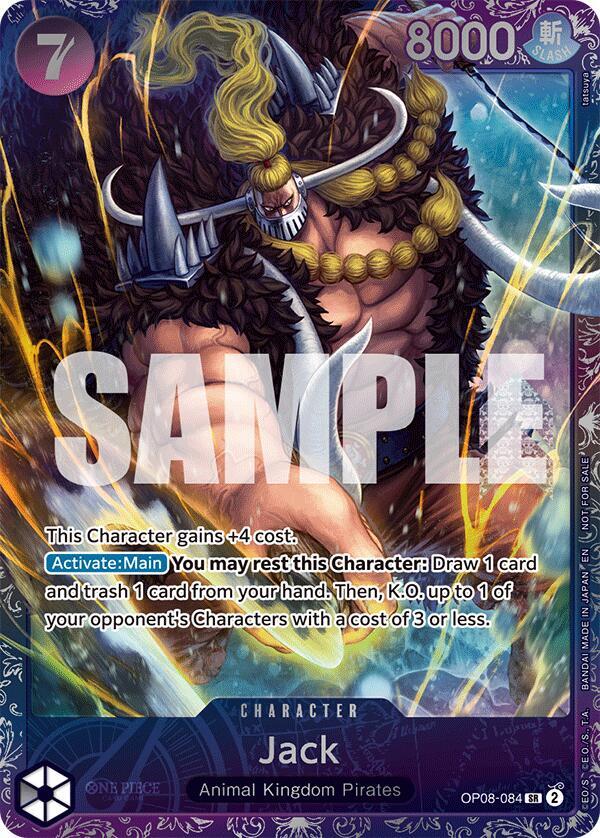 Jack (Treasure Cup 2025) - OP08-084 - One Piece Promotion Cards