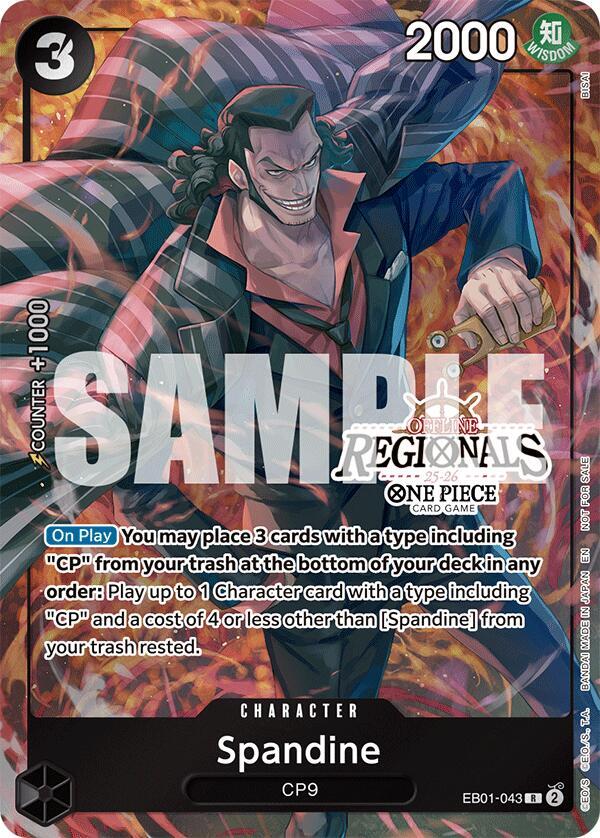 Spandine (Offline Regional Participation Pack 2025 Vol.1) - EB01-043 - One Piece Promotion Cards