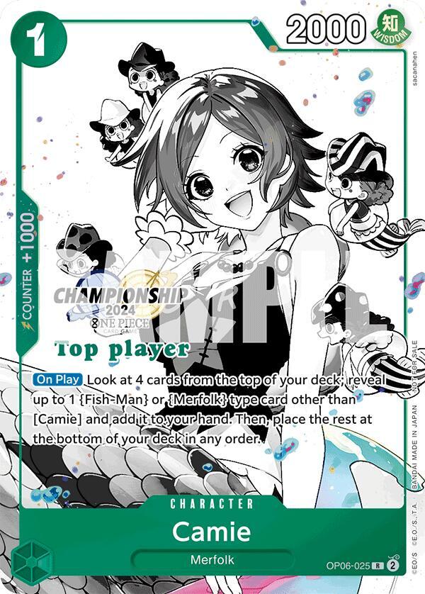 Camie (Championship 2024 Top Player Pack Vol. 2) - OP06-025 - One Piece Promotion Cards