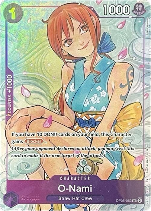 O-Nami (Illustration Box Vol.1) - OP05-062 - One Piece Promotion Cards