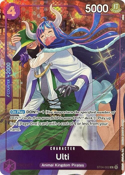 Ulti (Premium Card Collection -Best Selection Vol. 3-) - ST04-002 - One Piece Promotion Cards