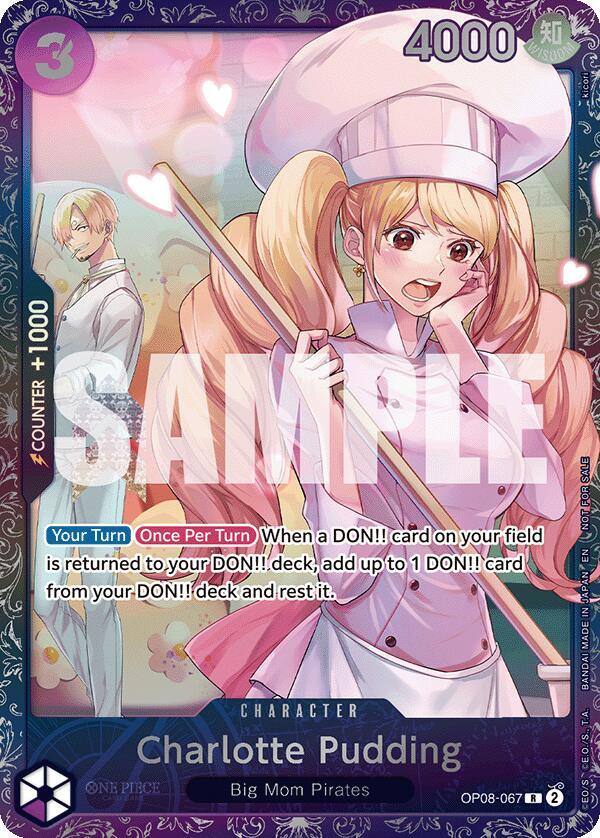 Charlotte Pudding (Treasure Cup 2025) - OP08-067 - One Piece Promotion Cards