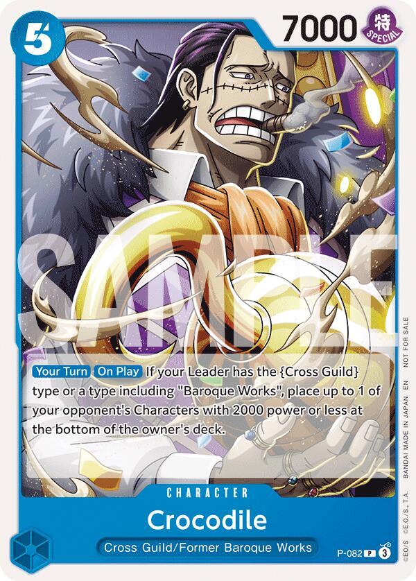Crocodile (Store 2-on-2 Battle 2025) - P-082 - One Piece Promotion Cards