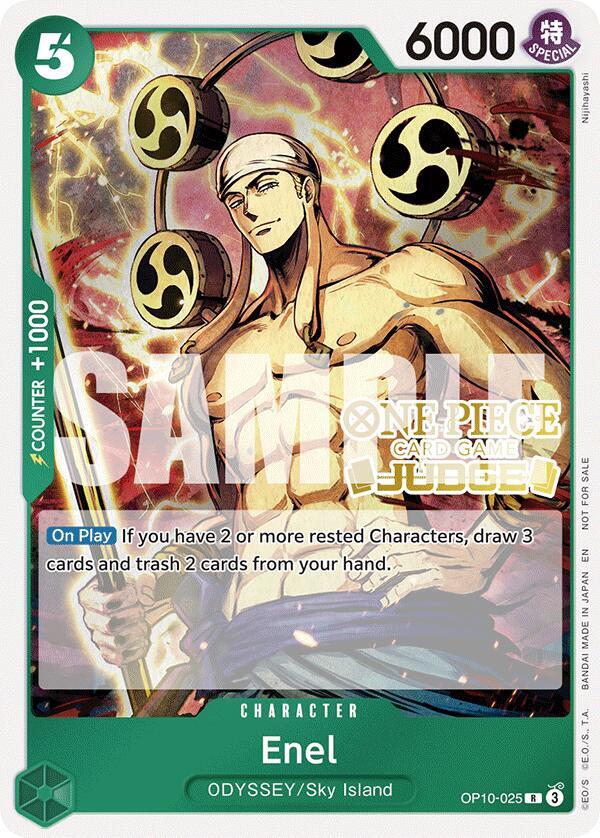 Enel (Judge Pack Vol. 6) - OP10-025 - One Piece Promotion Cards