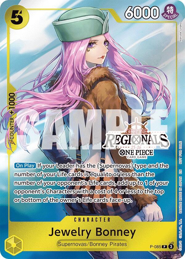 Jewelry Bonney (Offline Regional Participation Pack 2025 Vol.2) - P-085 - One Piece Promotion Cards