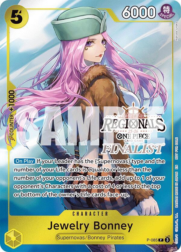 Jewelry Bonney (Offline Regional Finalist Card Set 2025 Vol.2) - P-085 - One Piece Promotion Cards
