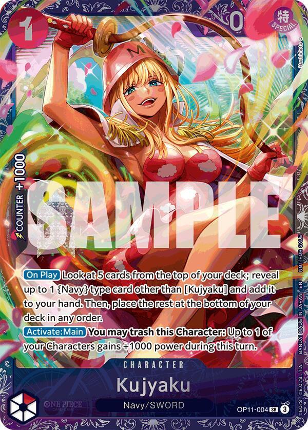 Kujyaku (Treasure Cup August 2025) - OP11-004 - One Piece Promotion Cards