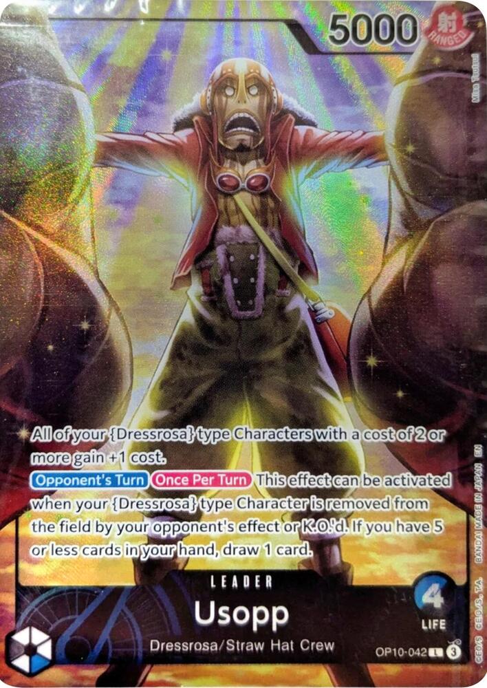 Usopp (Official Playmat -Limited Edition Vol. 3-) - OP10-042 - One Piece Promotion Cards