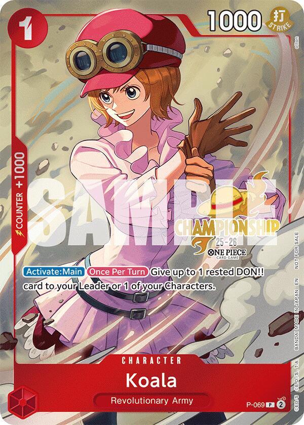 Koala (CS 25-26 Event Pack) - P-069 - One Piece Promotion Cards