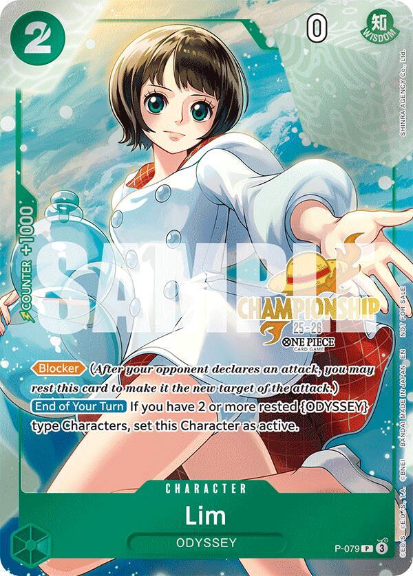 Lim (CS 25-26 Event Pack) - P-079 - One Piece Promotion Cards