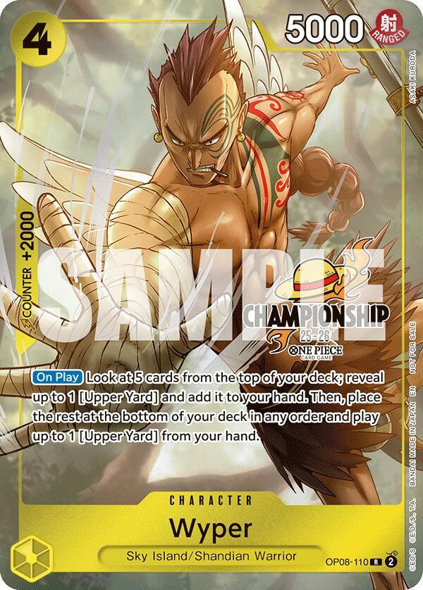 Wyper (CS 25-26 Celebration Pack) - OP08-110 - One Piece Promotion Cards