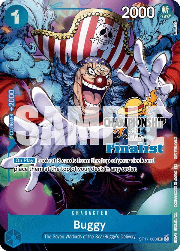 Buggy (CS 25-26 Finalist Card Set 1) - ST17-003 - One Piece Promotion Cards