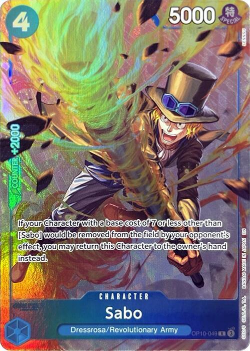 Sabo (Premium Card Collection -Best Selection Vol. 4-) - OP10-049 - One Piece Promotion Cards