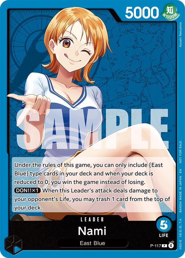 Nami - P-117 - One Piece Promotion Cards