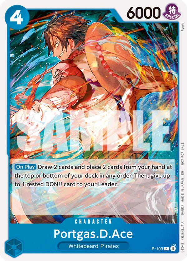 Portgas.D.Ace (Store Tournament 2025 Vol. 4) - P-103 - One Piece Promotion Cards