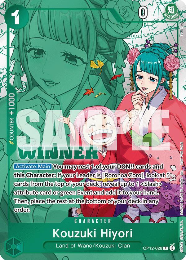 Kouzuki Hiyori (Winner Pack 2026 Vol. 1) - OP12-028 - One Piece Promotion Cards
