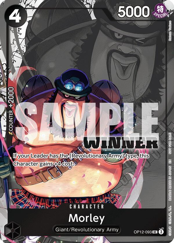 Morley (Winner Pack 2026 Vol. 1) - OP12-093 - One Piece Promotion Cards