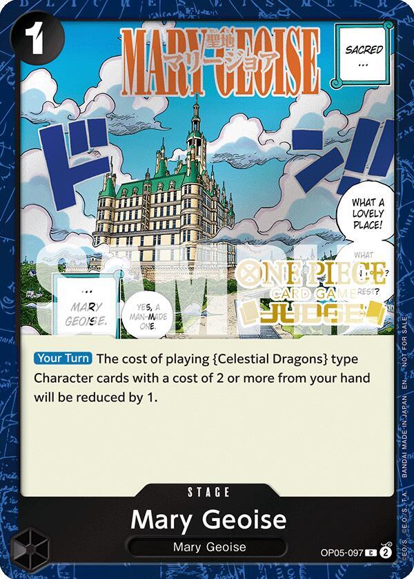 Mary Geoise (Judge Pack Vol. 7) - OP05-097 - One Piece Promotion Cards