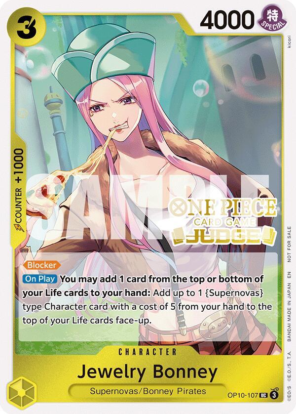 Jewelry Bonney (Judge Pack Vol. 7) - OP10-107 - One Piece Promotion Cards