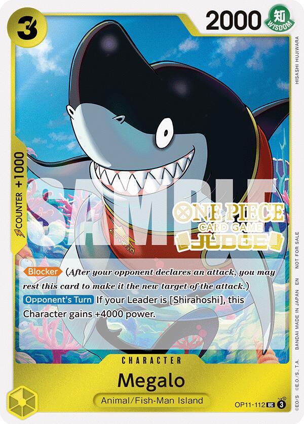 Megalo (Judge Pack Vol. 7) - OP11-112 - One Piece Promotion Cards