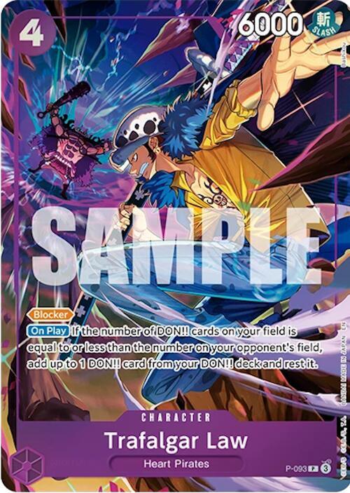 Trafalgar Law (Illustration Box Vol.6) - P-093 - One Piece Promotion Cards
