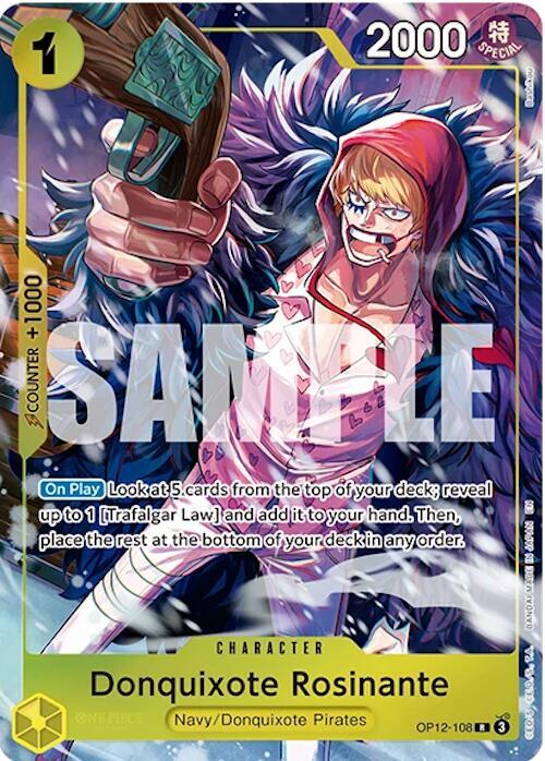 Donquixote Rosinante (Illustration Box Vol.6) - OP12-108 - One Piece Promotion Cards