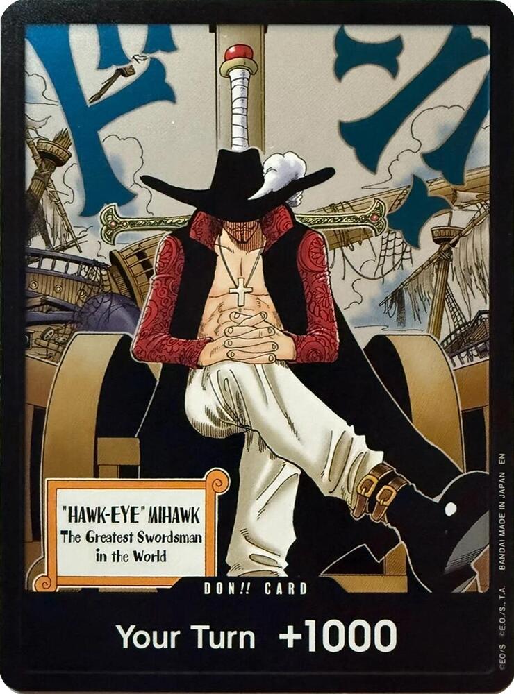 DON!! Card (Dracule Mihawk) - DON!! - THE AZURE SEA’S SEVEN