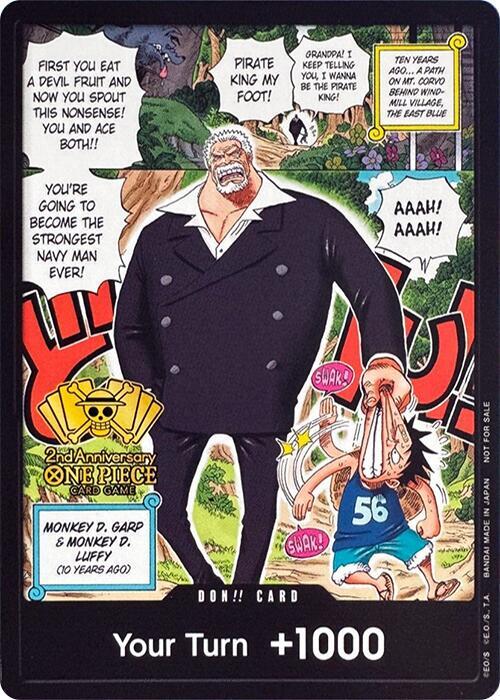 DON!! Card (2nd Anniversary Tournament) - DON!! - One Piece Promotion Cards