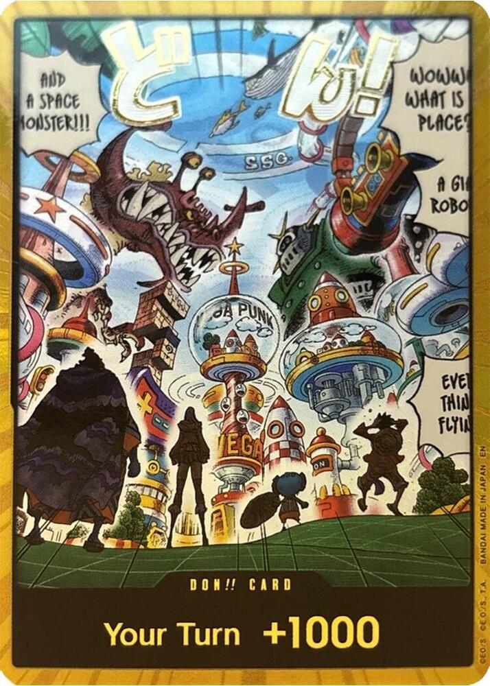 DON!! Card (Egghead, Gold) - DON!! - THE AZURE SEA’S SEVEN