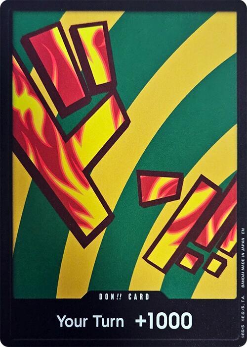 DON!! Card (Hannyabal) - DON!! - ONE PIECE CARD THE BEST vol.2