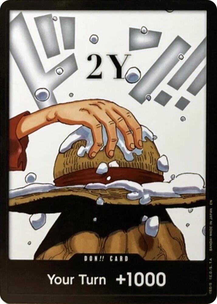 DON!! Card (2Y, Double Pack Set Vol. 8) - DON!! - LEGACY OF THE MASTER