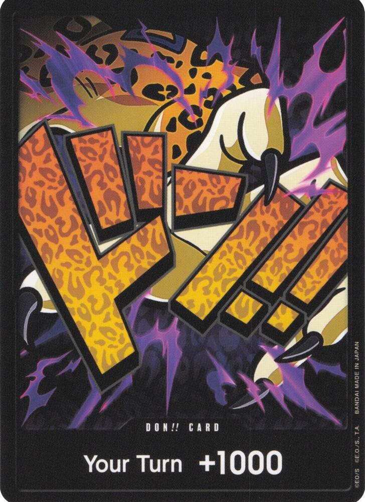 DON!! Card (Rob Lucci) - DON!! - ONE PIECE CARD THE BEST