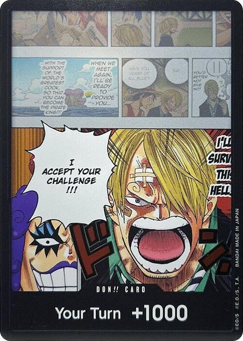 DON!! Card (Ivankov & Sanji, Double Pack Set Vol. 3) - DON!! - WINGS OF THE CAPTAIN