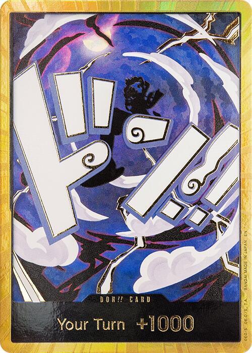 DON!! Card (GEAR5 Luffy, Gold) - DON!! - ONE PIECE CARD THE BEST vol.2