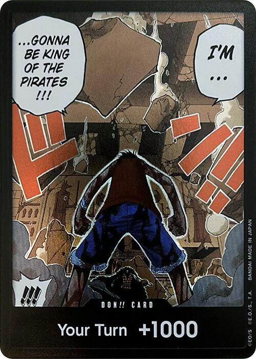 DON!! Card (Luffy vs. Crocodile, Devil Fruits Collection Vol. 1) - DON!! - One Piece Promotion Cards