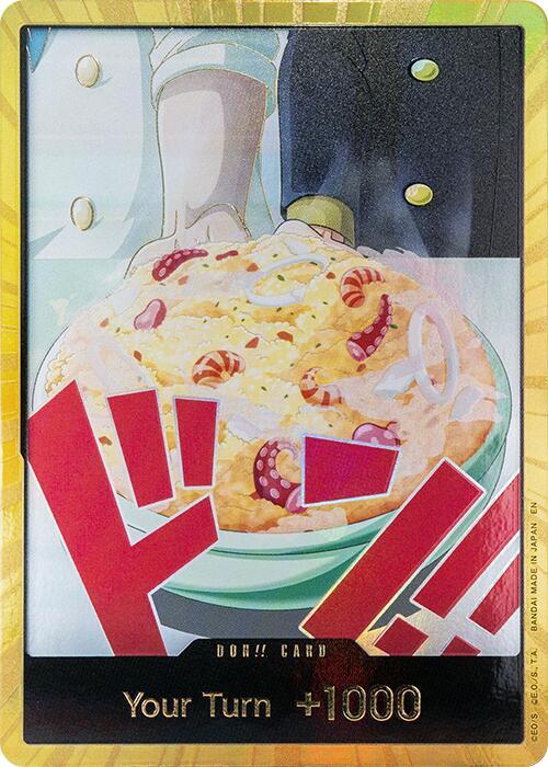 DON!! Card (Sanji, Gold) - DON!! - ONE PIECE CARD THE BEST vol.2