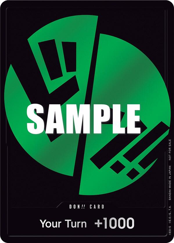 DON!! Card (Green) - DON!! - One Piece Promotion Cards