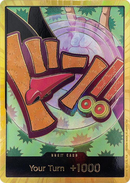 DON!! Card (Foxy, Gold) - DON!! - ONE PIECE CARD THE BEST vol.2